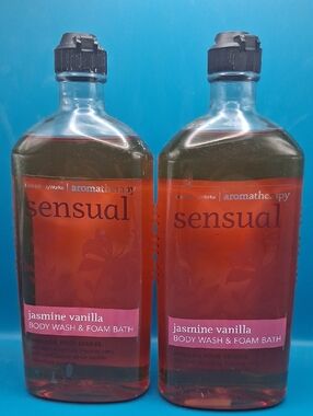 Bath & Body Works Aromatherapy Sensual Body Wash/Foam Bath. Retired 10floz